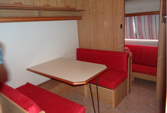 Intérieur caravane